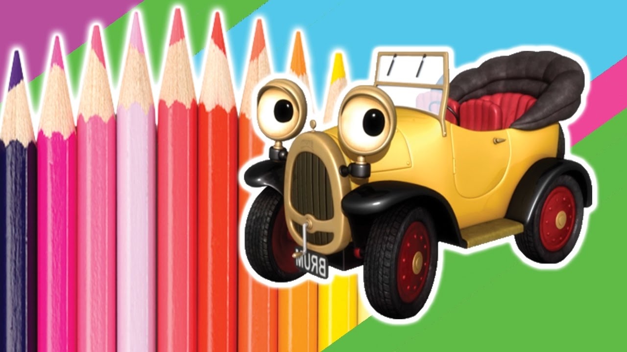 Brum Learns Colors 🚚 BRUM 🚚 New Full Episodes English -  HD