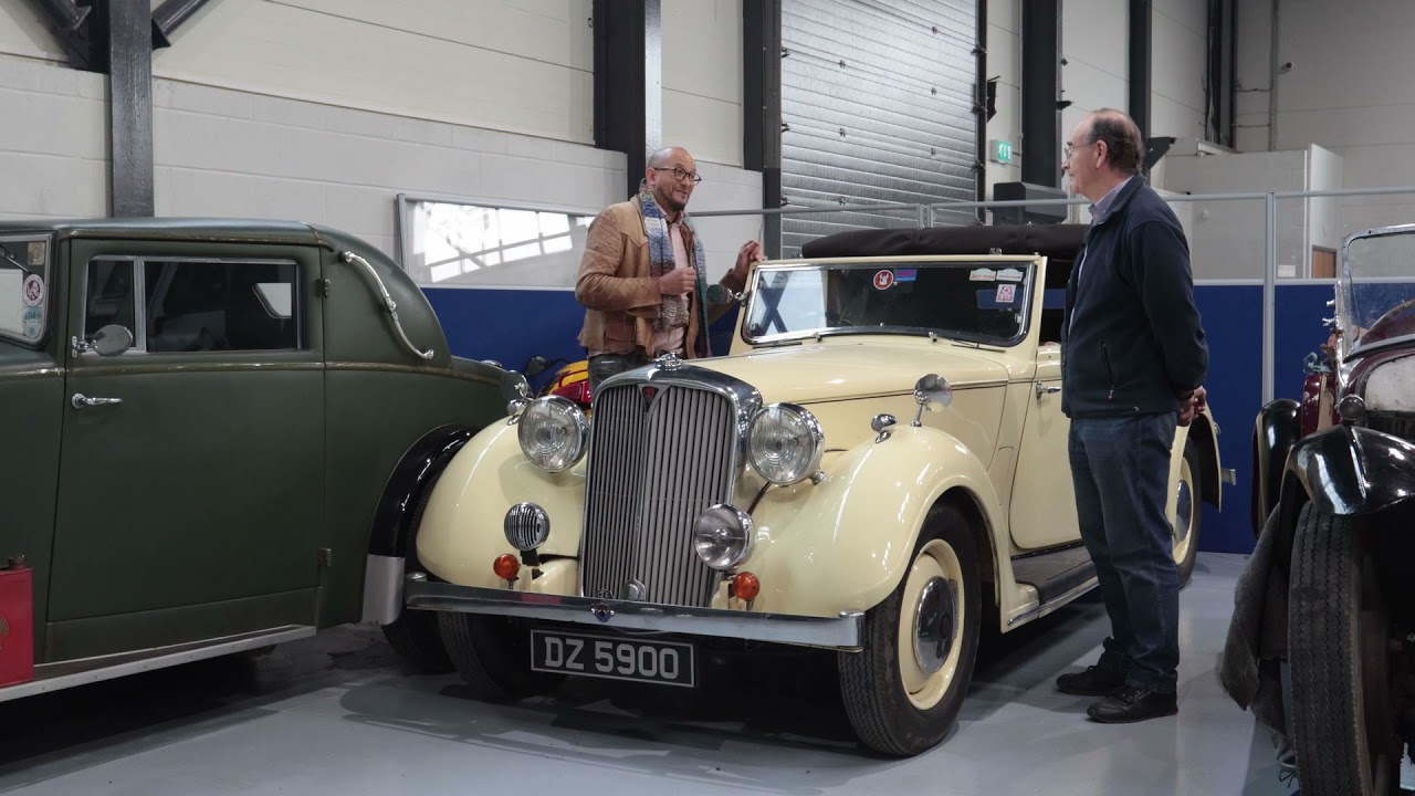 Fuzz Talks To David Roberts About His 1939 Rover 14hp Drophead Coupe offered in the 27th April sale