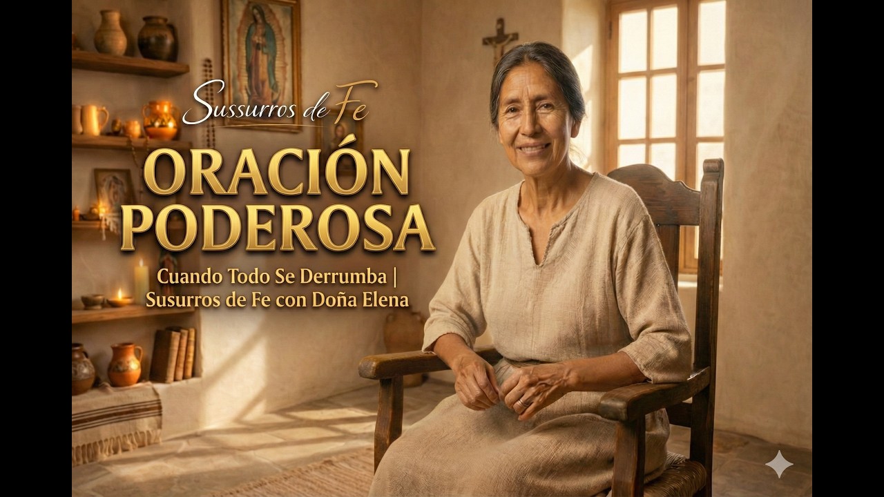 ORACIÓN PODEROSA 🙏 Cuando Todo Se Derrumba | Paz y Esperanza – Susurros de Fe