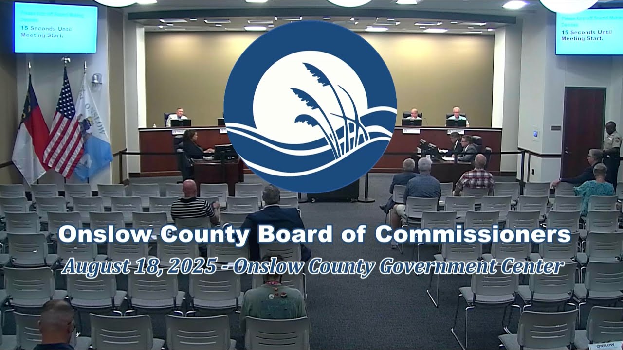 Onslow County Board of Commissioners Meeting