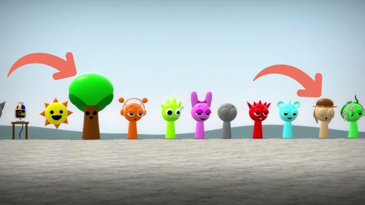 ALL SPRUNKI CHARACTERS in Garry's Mod!