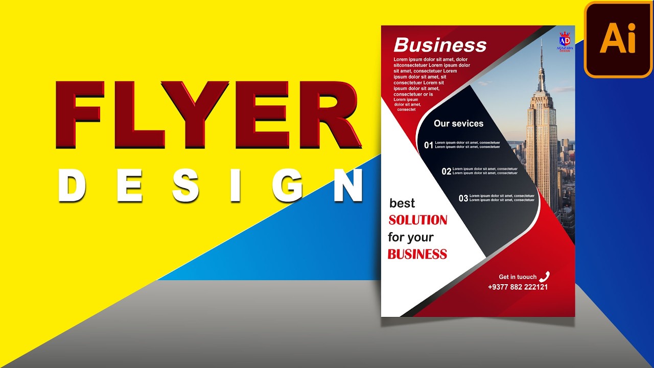 Business_Flyer_Design_in_Adobe_illustrator_-_Modern_Corporate_Flyer_Tutorial
