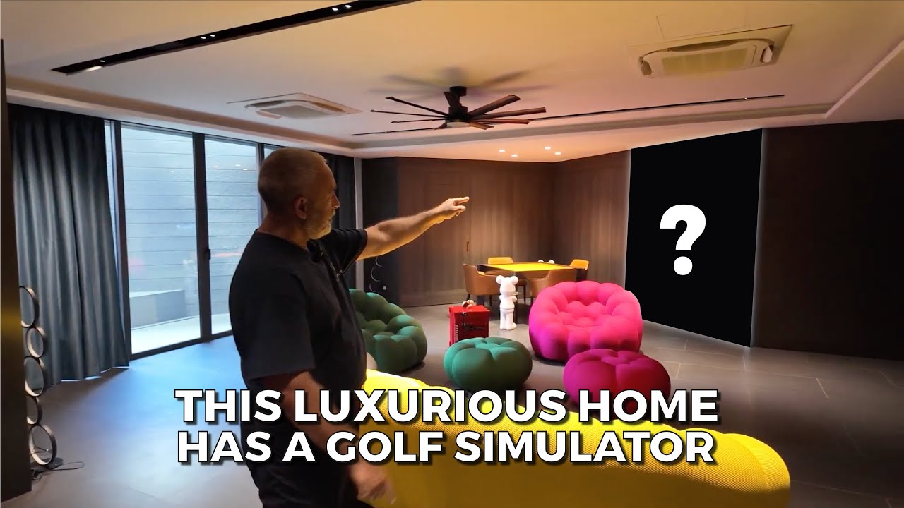 LUXURIOUS HOME WITH AN AWESOME GOLF SIMULATOR!