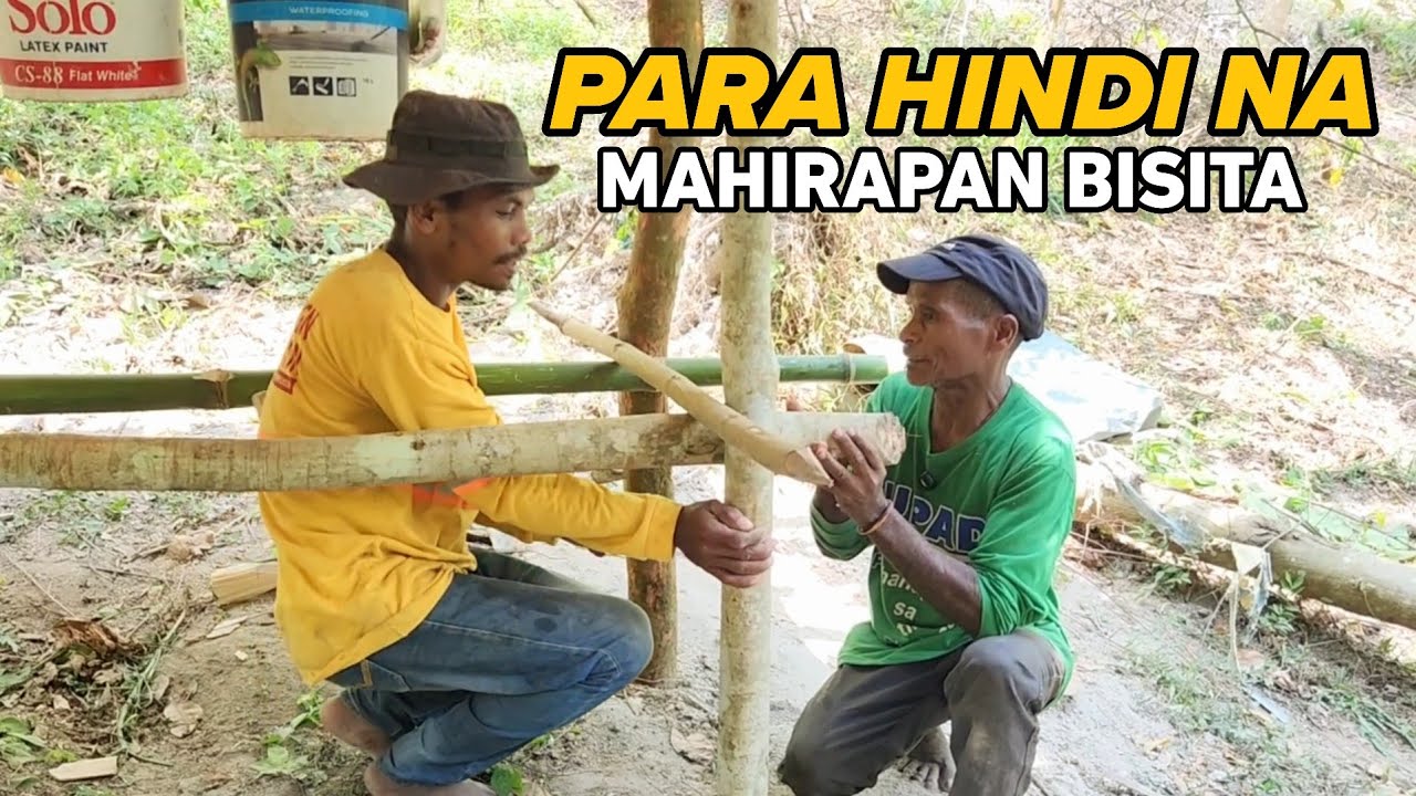 TATAY NARDO AT JAY GINAWAAN NG UPUAN ANG KUBO