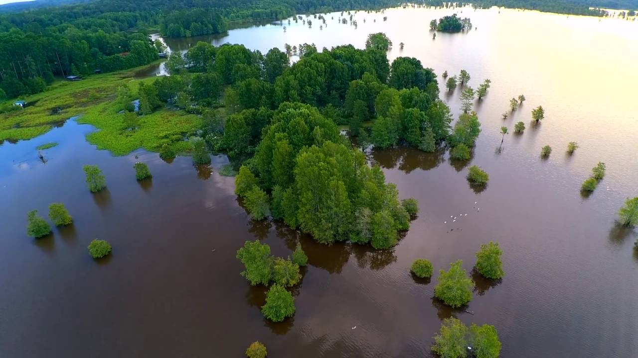 Autel Xstar Premium - Sunset Flight over Anacoco Lake, LA