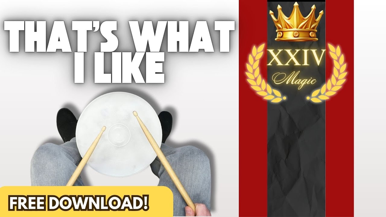 That's What I Like - Bruno Mars | Bucket Drumming Play Along 🥁