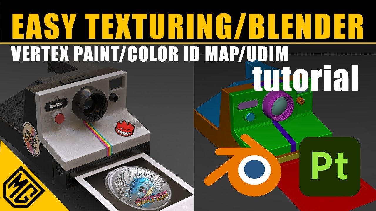 Easy Texturing Tutorial: Blender to Substance Painter