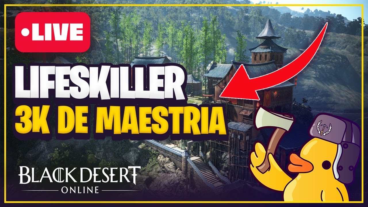 Black Desert - Farmando pra ficar full Kharazad VIII - 3k de maestria - 789 de GS