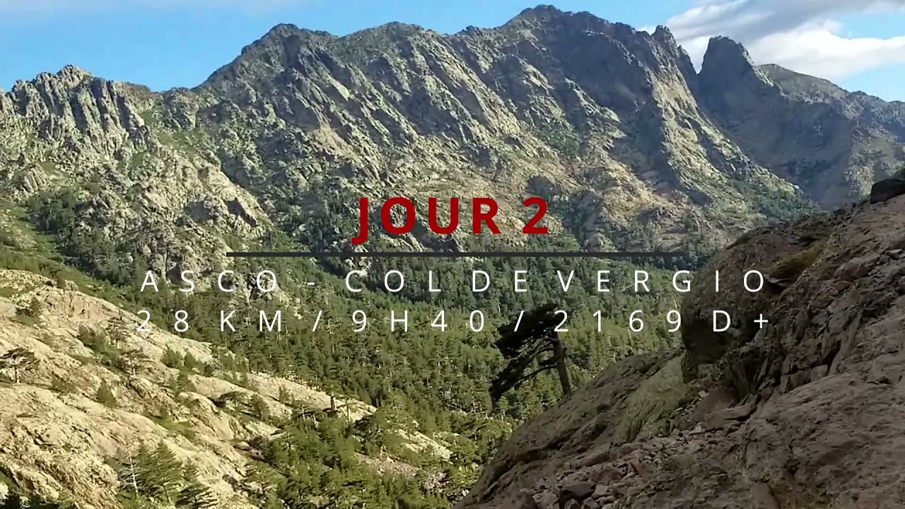 GR20 en 6 jours juillet 2021