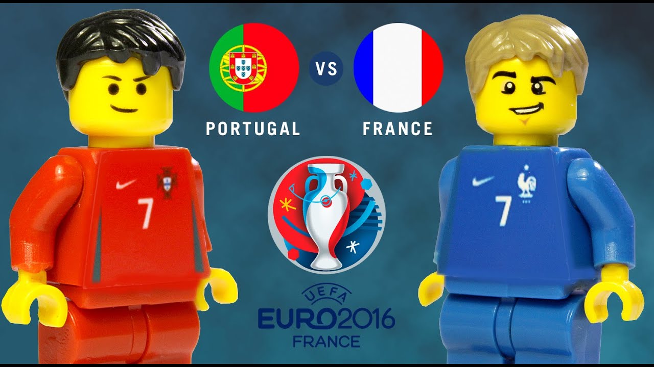 LEGO Euro 2016 Final PORTUGAL - FRANCE