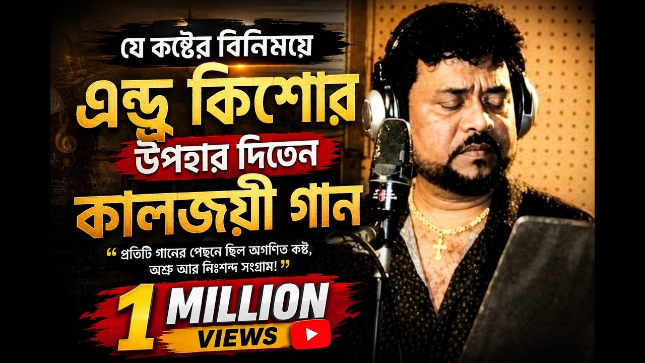 একটি ভালো গান উপহার দেওয়ার জন্য কত কষ্ট করতেন এন্ড্রু কিশোর