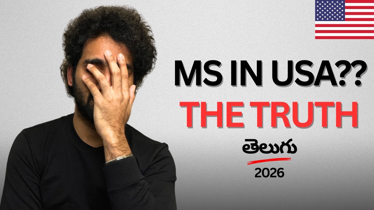 The Brutal Truth About Master’s Degrees in the USA (2026) | తెలుగు