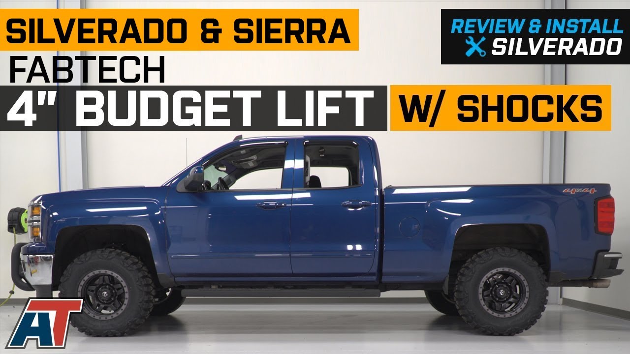 2014-2018 Silverado 1500 & Sierra Fabtech 3-Inch Budget Lift Kit with Shocks Review & Install