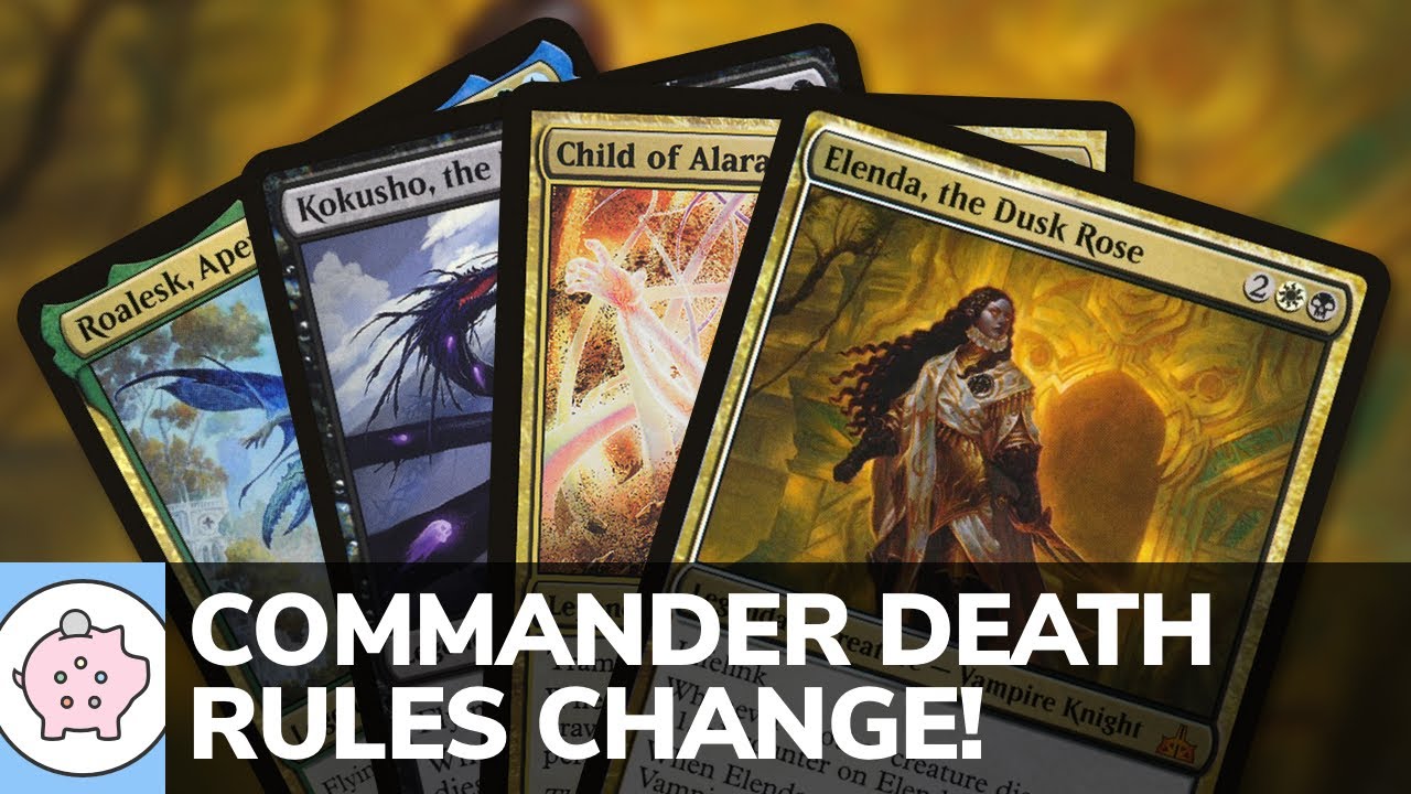Official Commander Death Trigger Rules Change | EDH | Announcement | Magic the Gathering | Commander