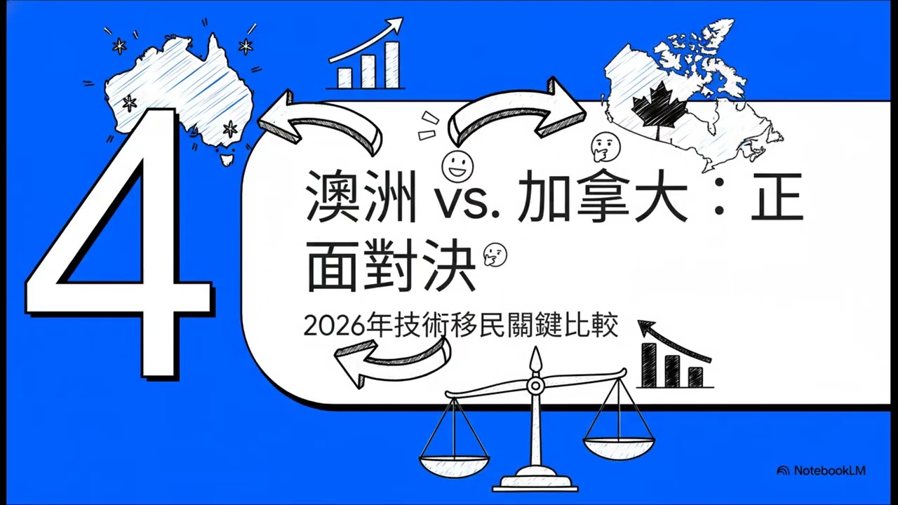 【2026澳洲vs加拿大】技術移民選哪邊？完整對比分析