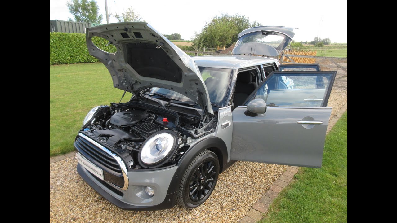 2016 66 Mini Cooper 5 Door Chilli Media XL pack Moonwalk Grey