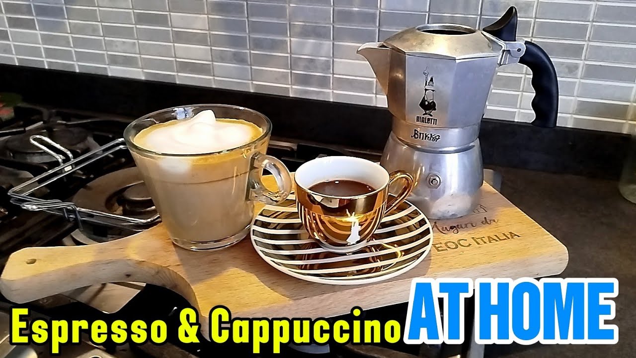 How to Make Espresso and Cappuccino with Brikka 2 Cup | Italian Coffee at Home