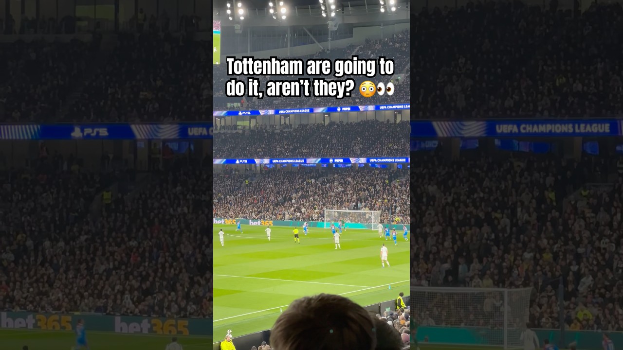 Tottenham GOAL vs Atletico Madrid in the Champions League! 👀