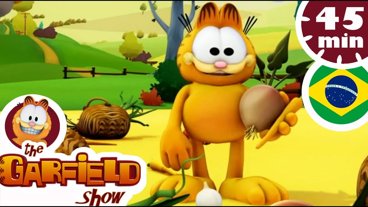 🌱Garfield na fazenda🌱 - Compilação HD