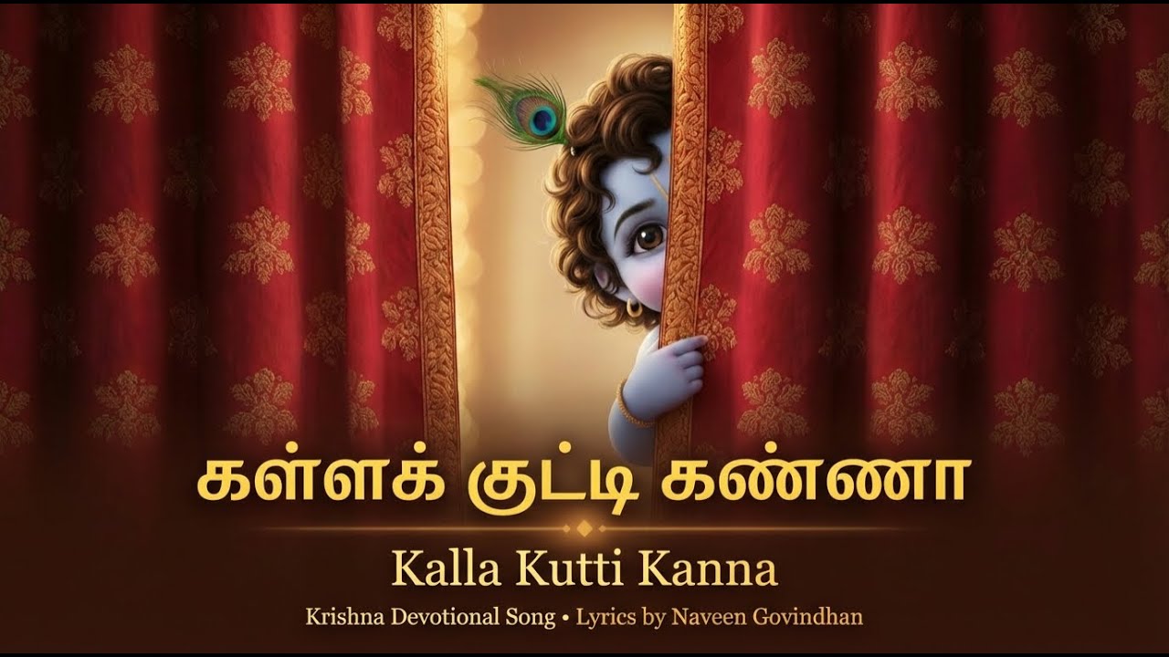 Kalla Kutti Kanna 💙 Baby Krishna Song | Tamil Devotional | Janmashtami Special