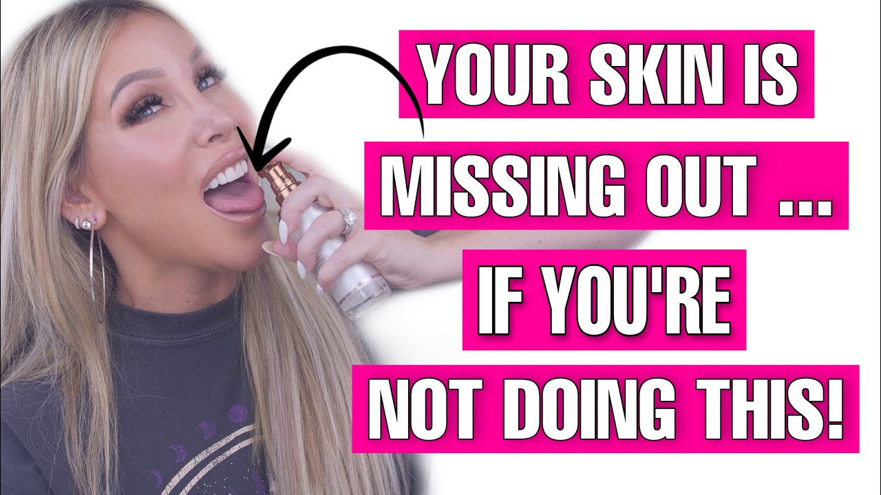 How to DRINK YOUR SKINCARE for MAXIMUM ANTI-AGING