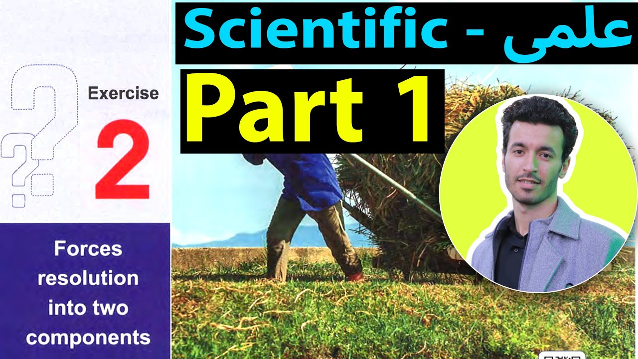Solving Exercise 2 on Forces resolution into two components - Statics sec 2 -Part 1