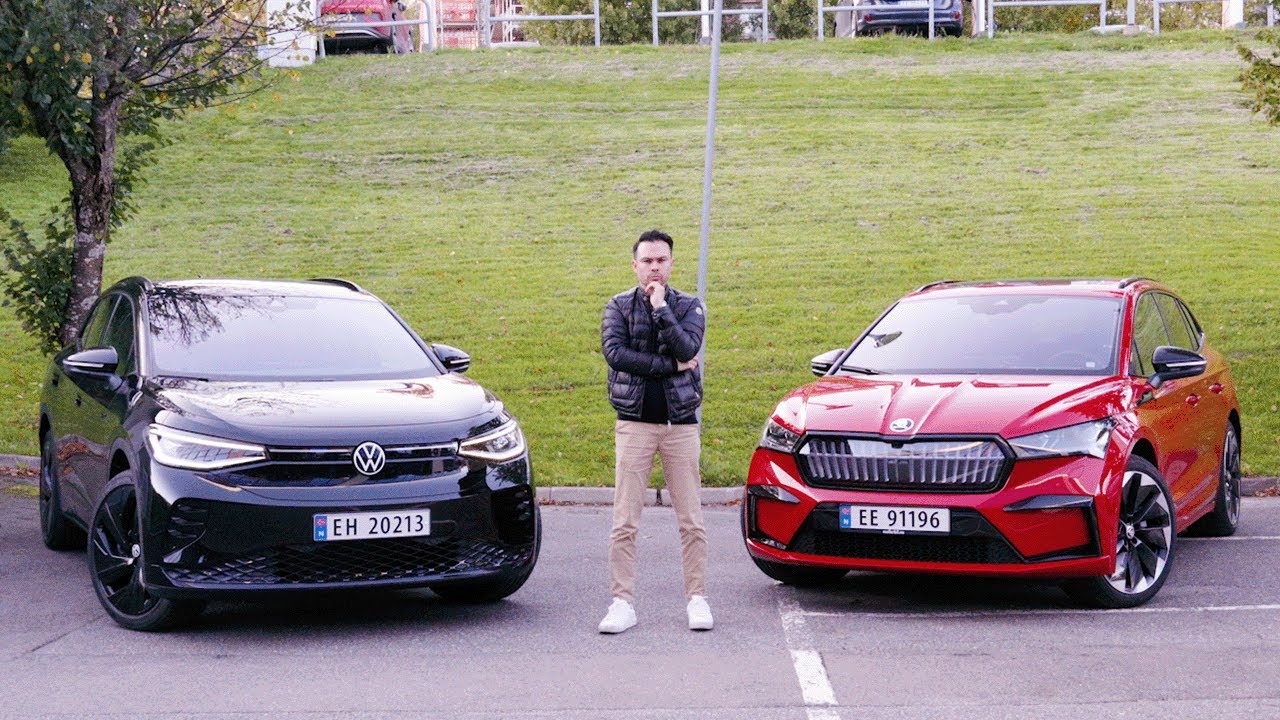 VW ID.4 GTX vs Skoda Enyaq 80x | RANGE TEST