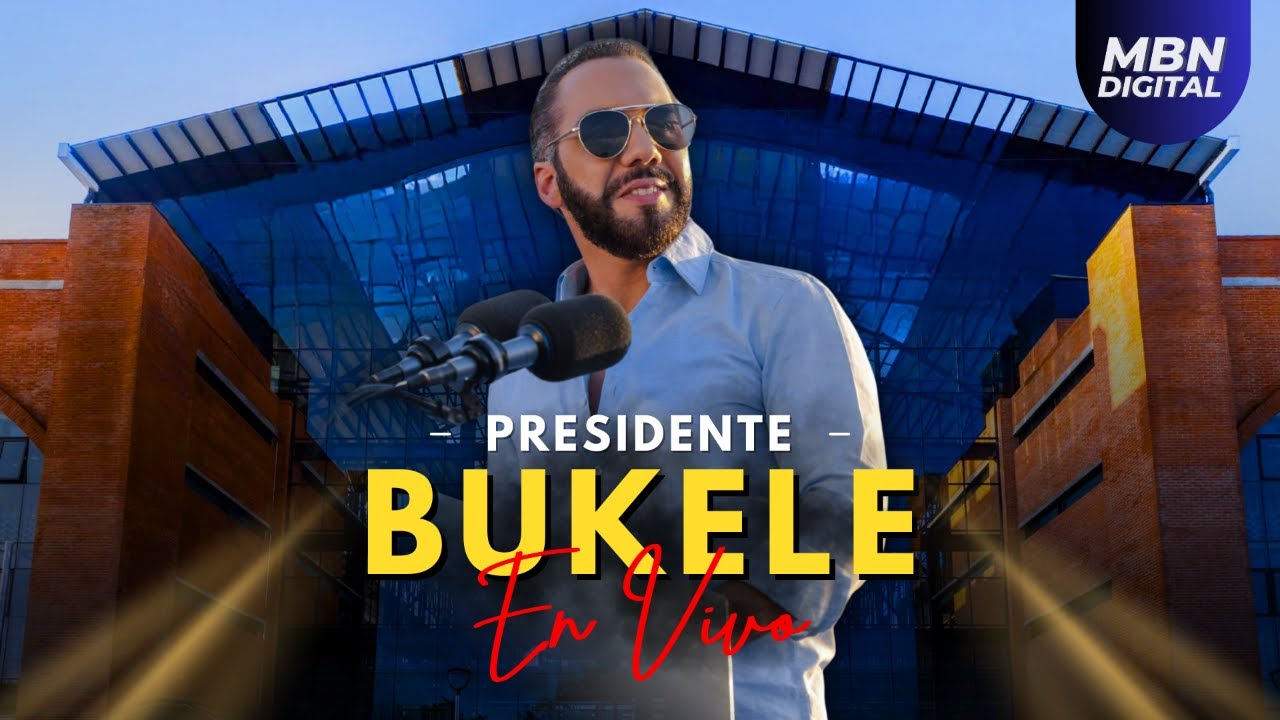 #EnVivo Presidente Nayib Bukele Brinda Anuncio Histórico para El Salvador