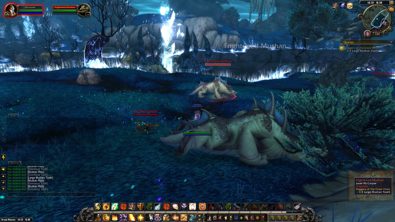Pandaria Quest 196: Daggers of the Great Ones (WoW, human, Paladin)