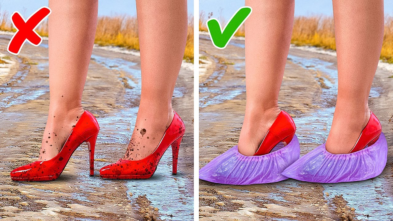 25+ Amazing Shoe Hacks And Foot Care Every Girl Should Know || GIRLS' PROBLEM