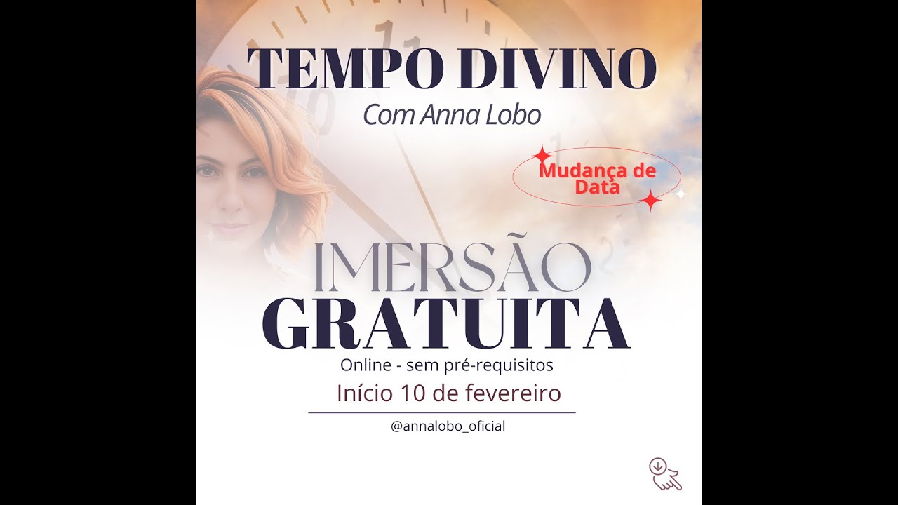IMERSÃO TEMPO DIVINO| ANNA LOBO