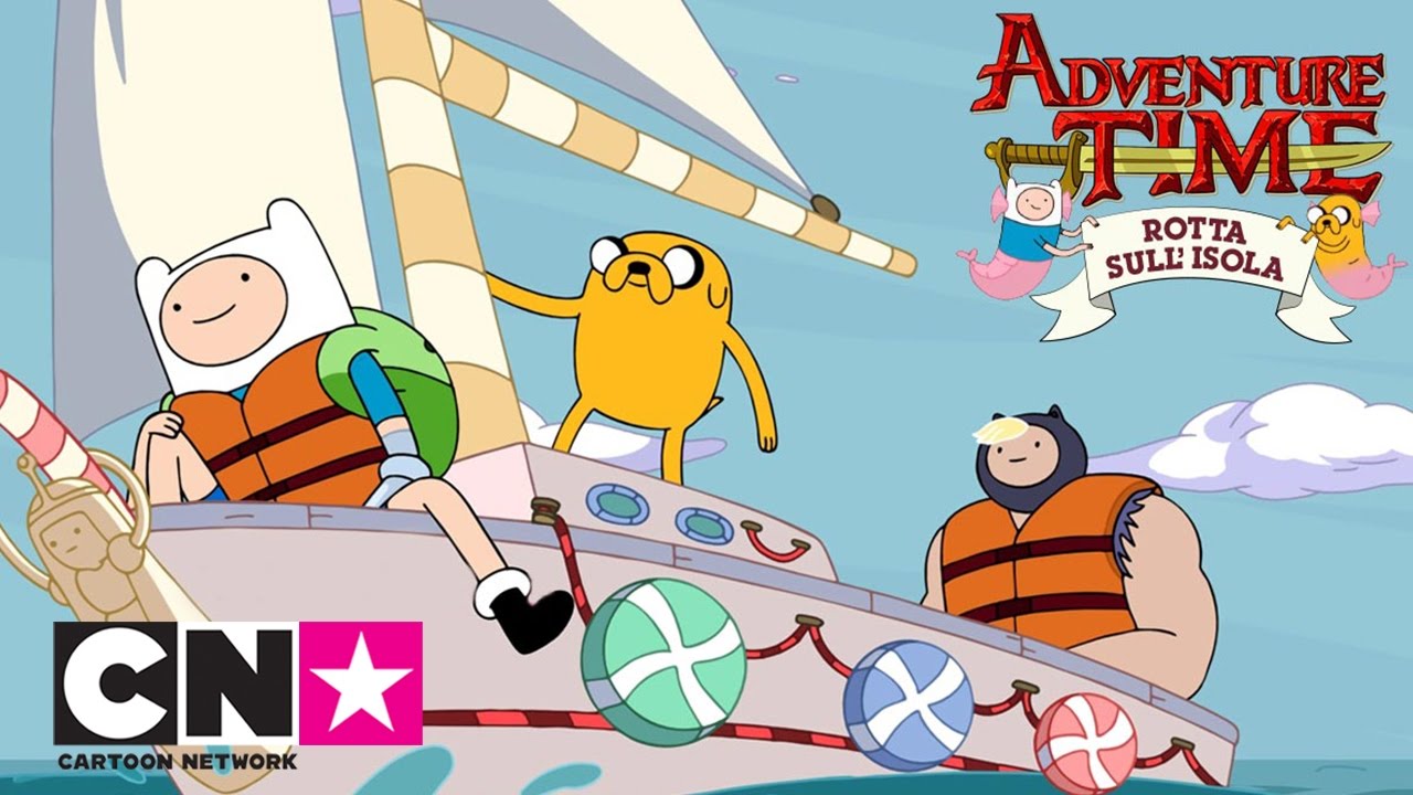 Rotta sull'isola | Adventure Time | Cartoon Network