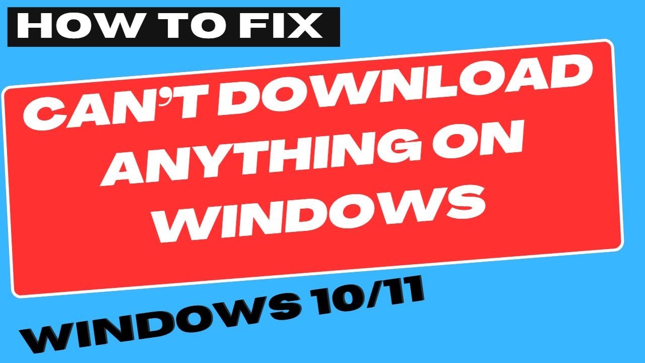 Исправлена ​​проблема с загрузкой файлов в Windows 10/11