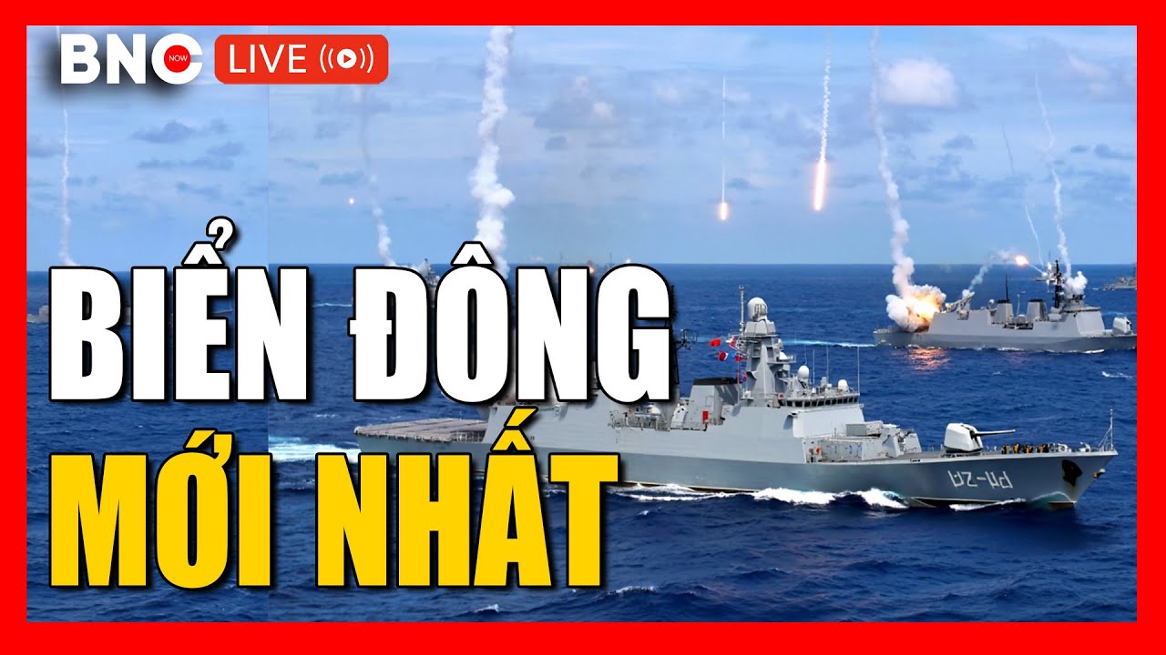 TRỰC TIẾP Biển Đông: Trung Quốc có đấu lại Trump ở Biển Đông?; Đài-Mỹ chuẩn bị ứng chiến | BNC Now