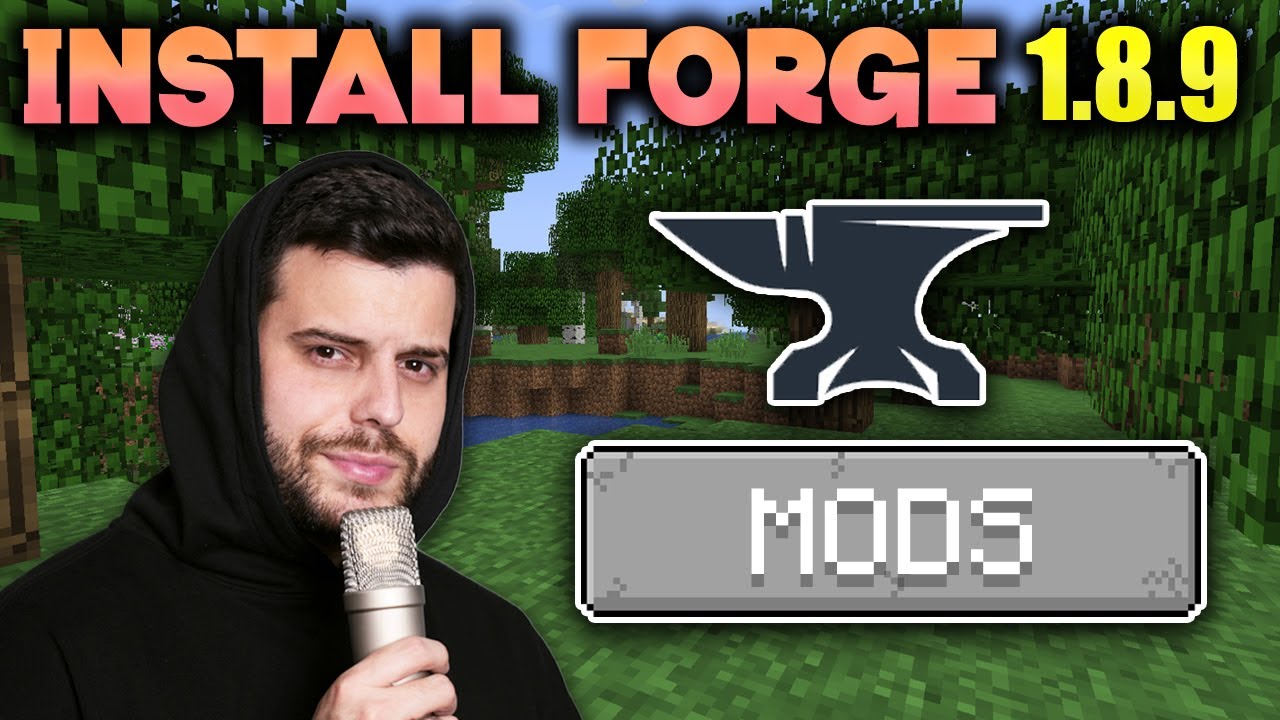 Как скачать и установить Forge и моды для Minecraft 1.8.9