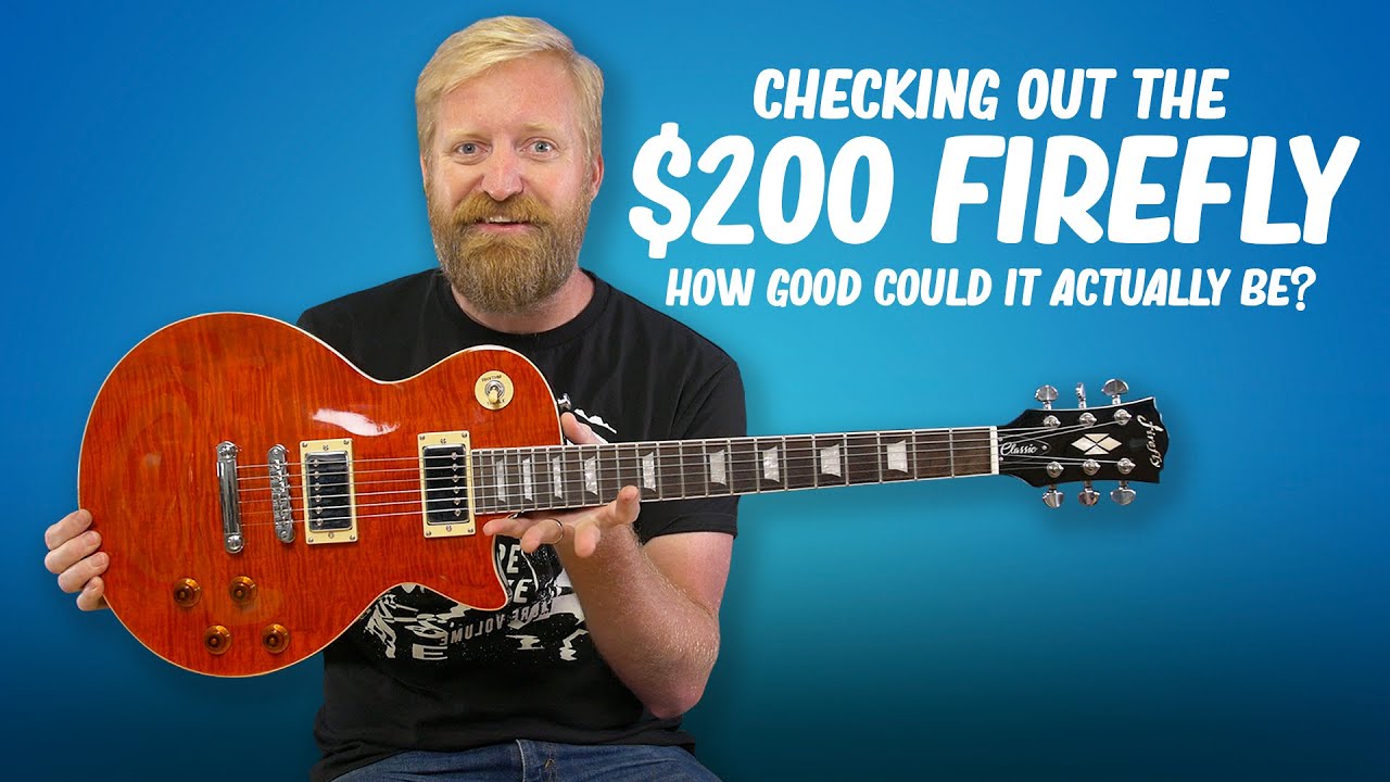 Firefly FFLPS за 200 долларов — это Les Paul по более низкой цене, но насколько он хорош на самом...