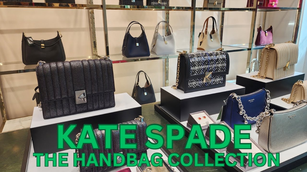 KATE SPADE ♠️ HANDBAG COLLECTION | WALLETS | SHOES | FIVE NEW FIND STYLE!!! shopwithme.