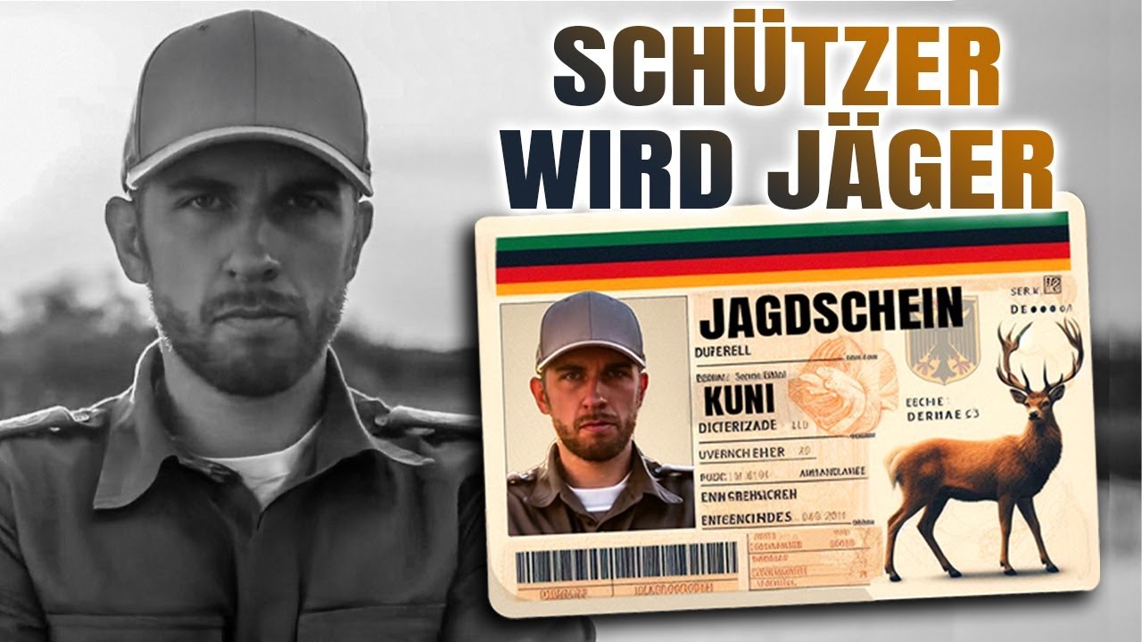 JAGDSCHEIN als TIERSCH&Uuml;TZER? Vom SEK zur Jagd | KUNI
