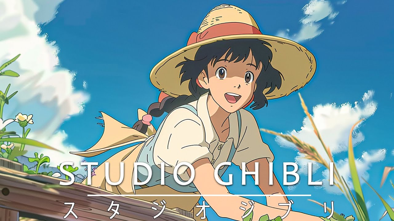 【No ads】リラクシングハープ音楽 - ピアノ音楽 - スタジオジブリ宮崎駿【作業用、勉強、睡眠用BGM】 - Studio Ghibli Piano Collection