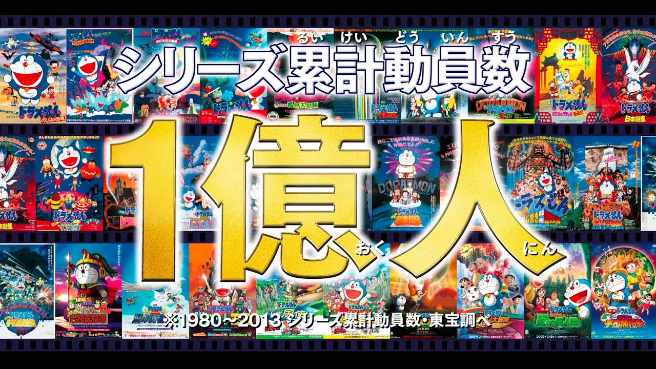 ［映画ドラえもん］シリーズ累計動員数１億人突破記念 スペシャル動画