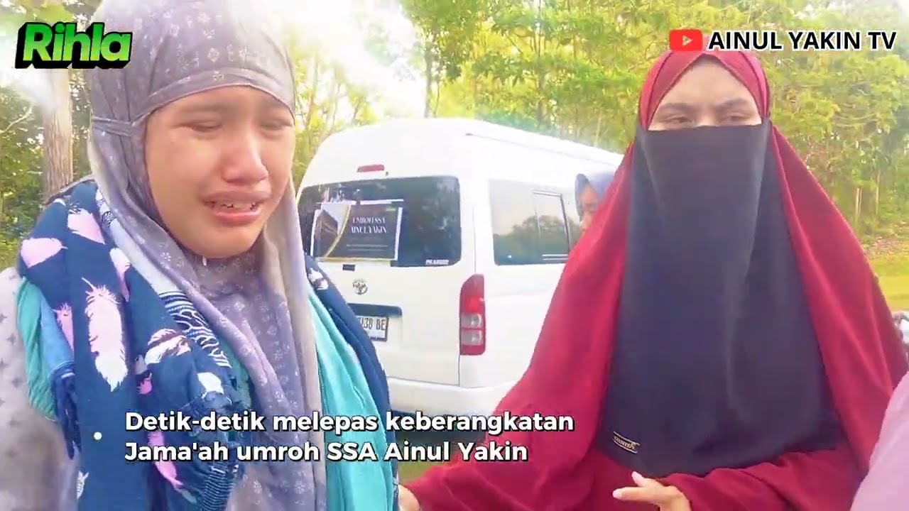 Detik-detik Pelepasan Keberangkatan Jama'ah Umroh SSA Ainul Yakin 