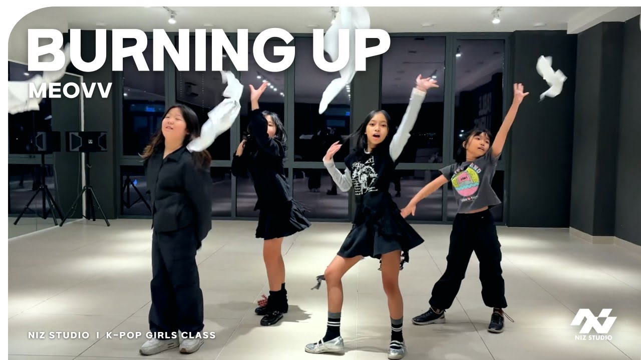 BURNING UP [ MEOVV ] | K-POP GIRLS CLASS I NIZ STUDIO