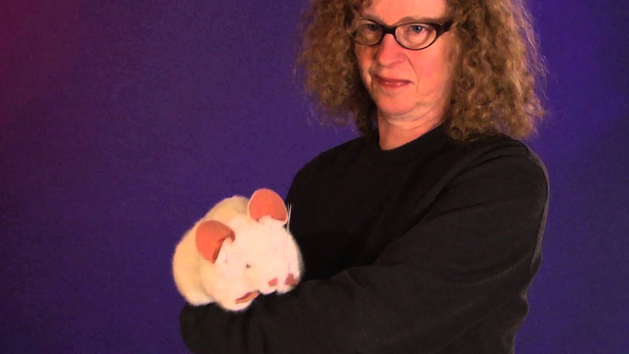 Folkmanis&reg; White Mouse Puppet Demo