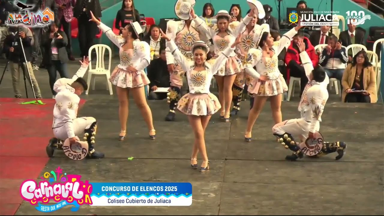 🎉 CAPORALES VIRGEN DE LA CANDELARIA AFOVIC EN CONCURSO DE ELENCOS CARNAVAL DE JULIACA 2025 🎉