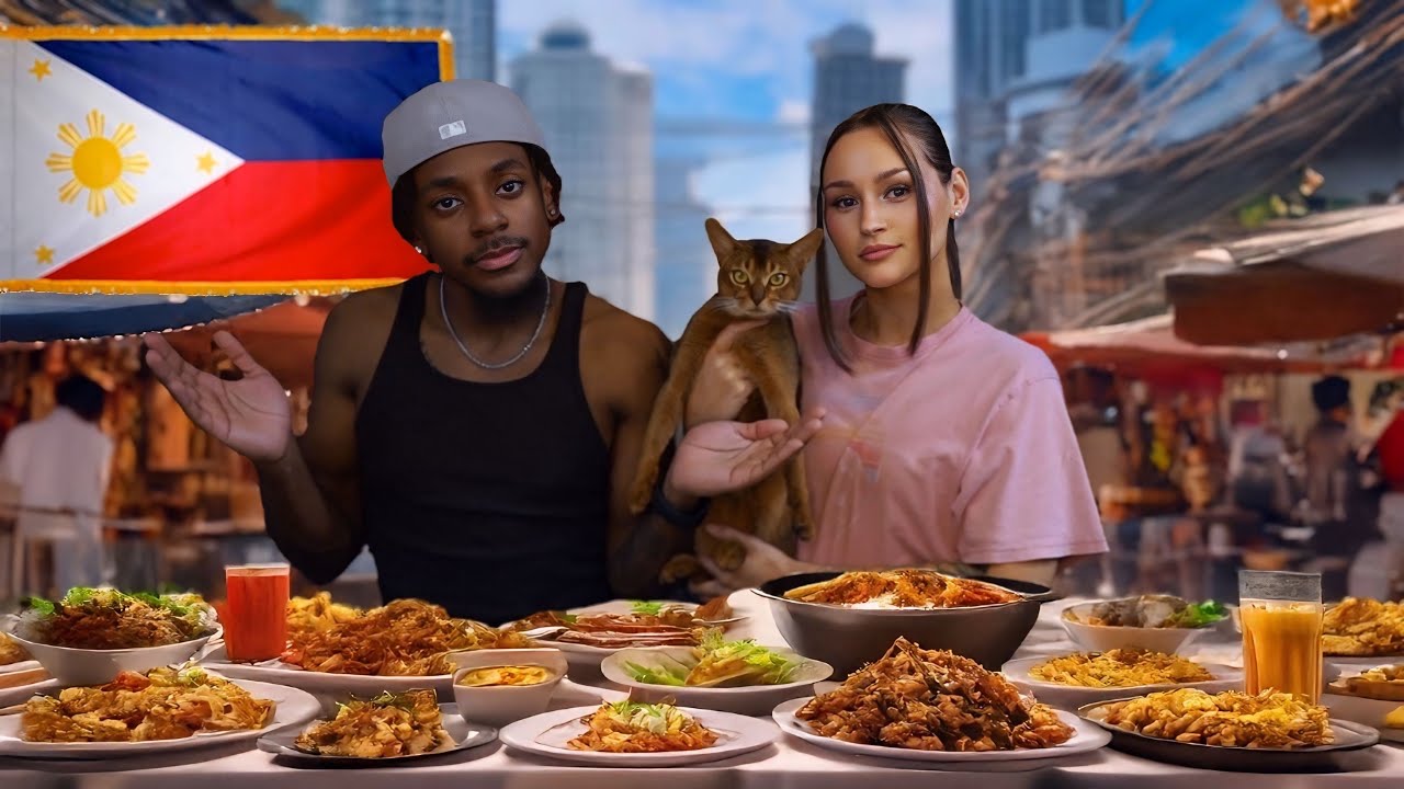 Trying FILIPINO FOOD for the FIRST TIME! 🇵🇭