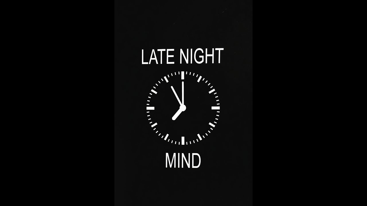 1Hours Brown Noise for Late-Night Thinking (Black Screen)
