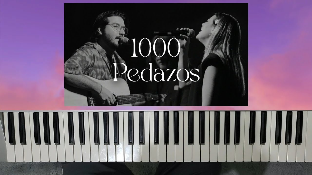 1000 PEDAZOS - Un Corazón  / Tutorial De Piano / Kintsugi