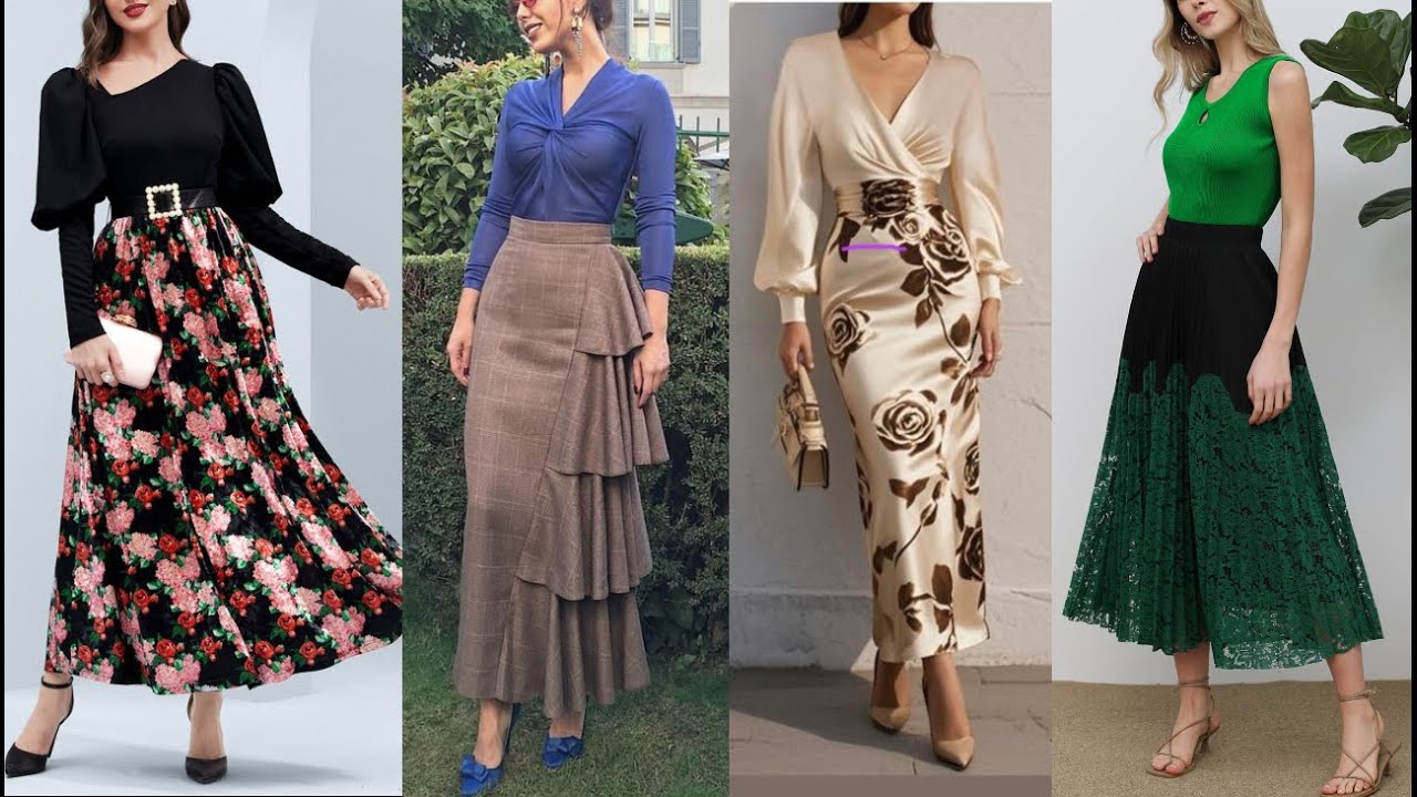 Trendy New Summer long SKIRTS Outfit ideas For 2025