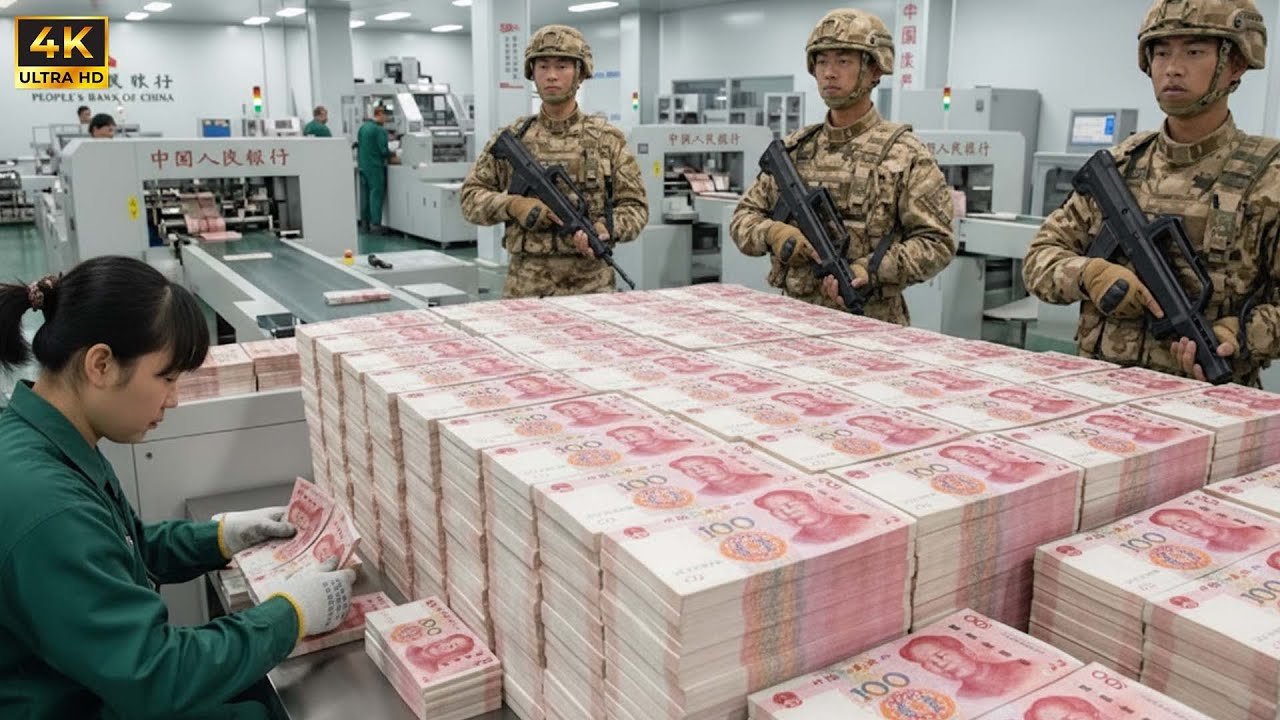 Inside China’s Money Factory: The Complete Process Behind the Renminbi (Full Process)