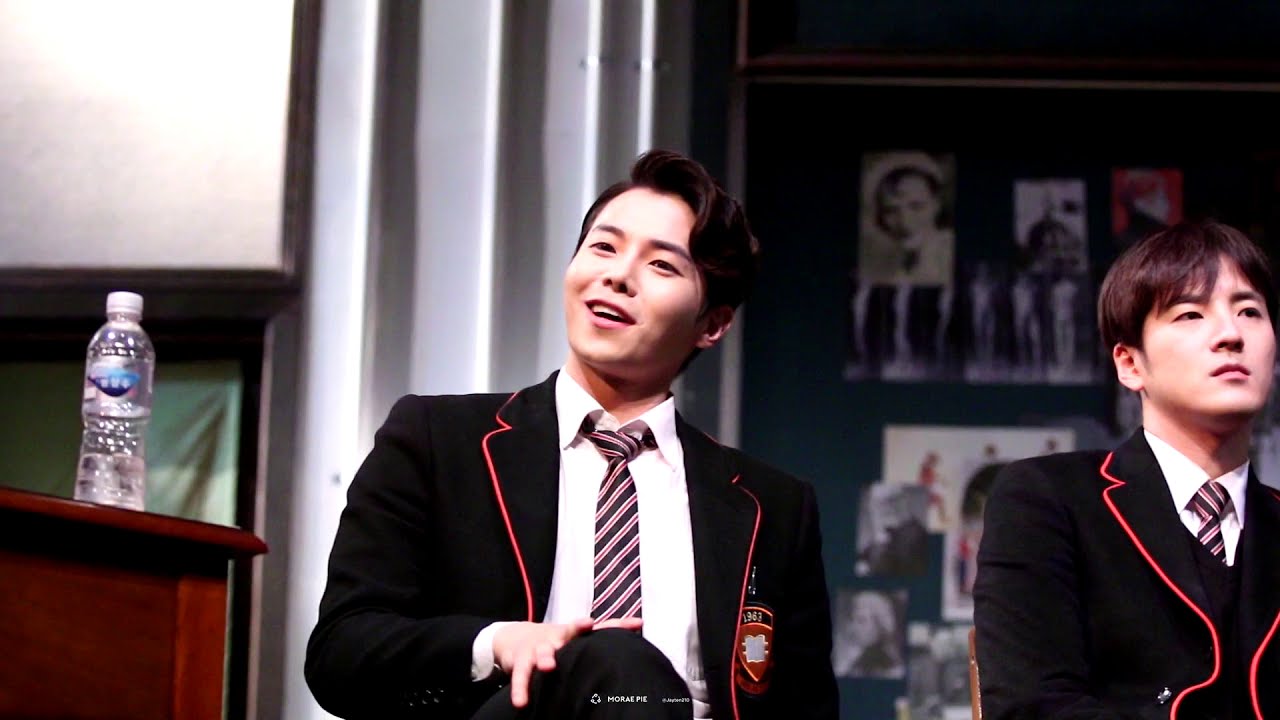 160417 히스토리보이즈 관객과의 대화_박은석 데이킨에게 어윈은